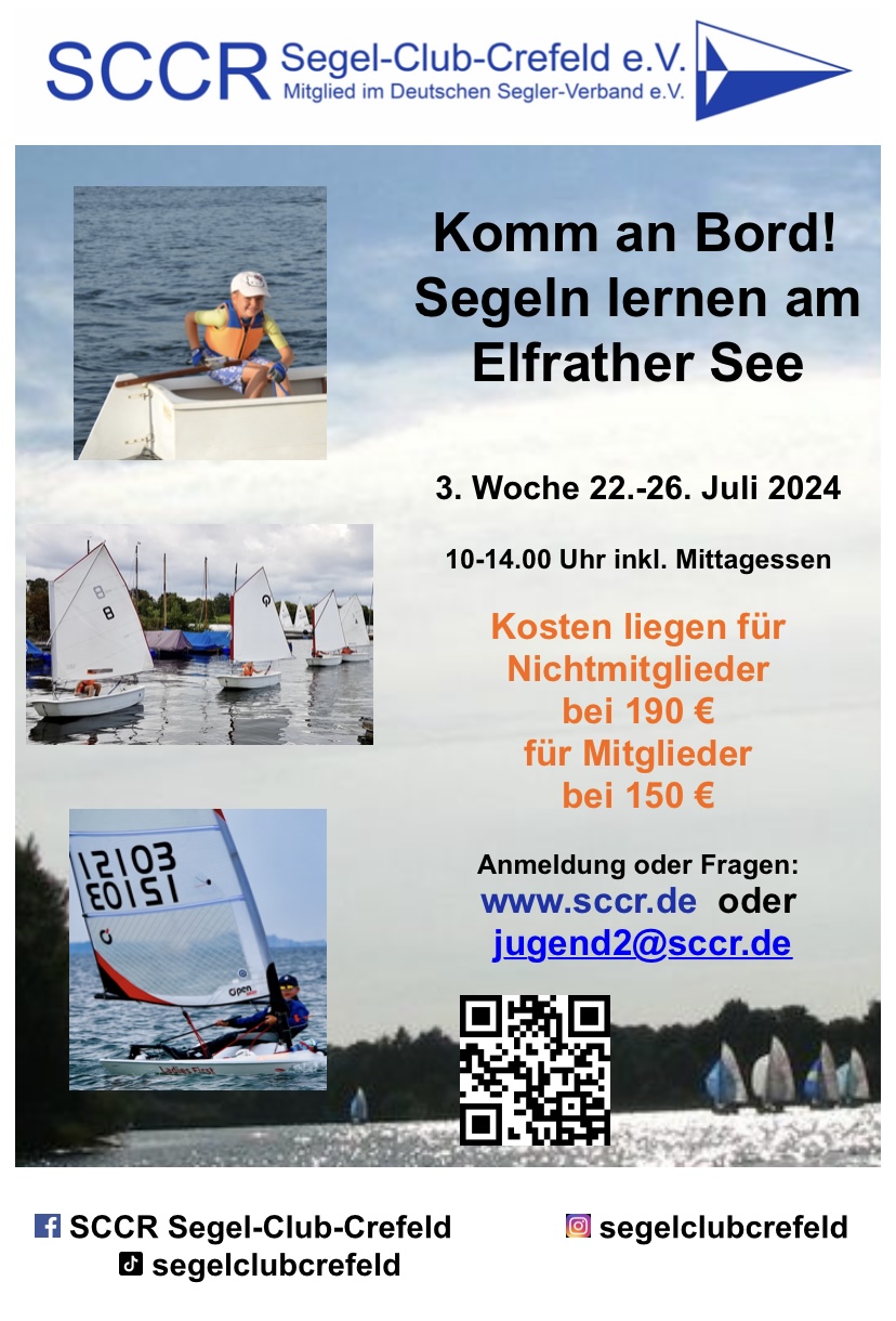 Jugendsegelfreizeit