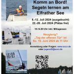 Jugendsegelfreizeit 1. Sommerferienwoche (ausgebucht)