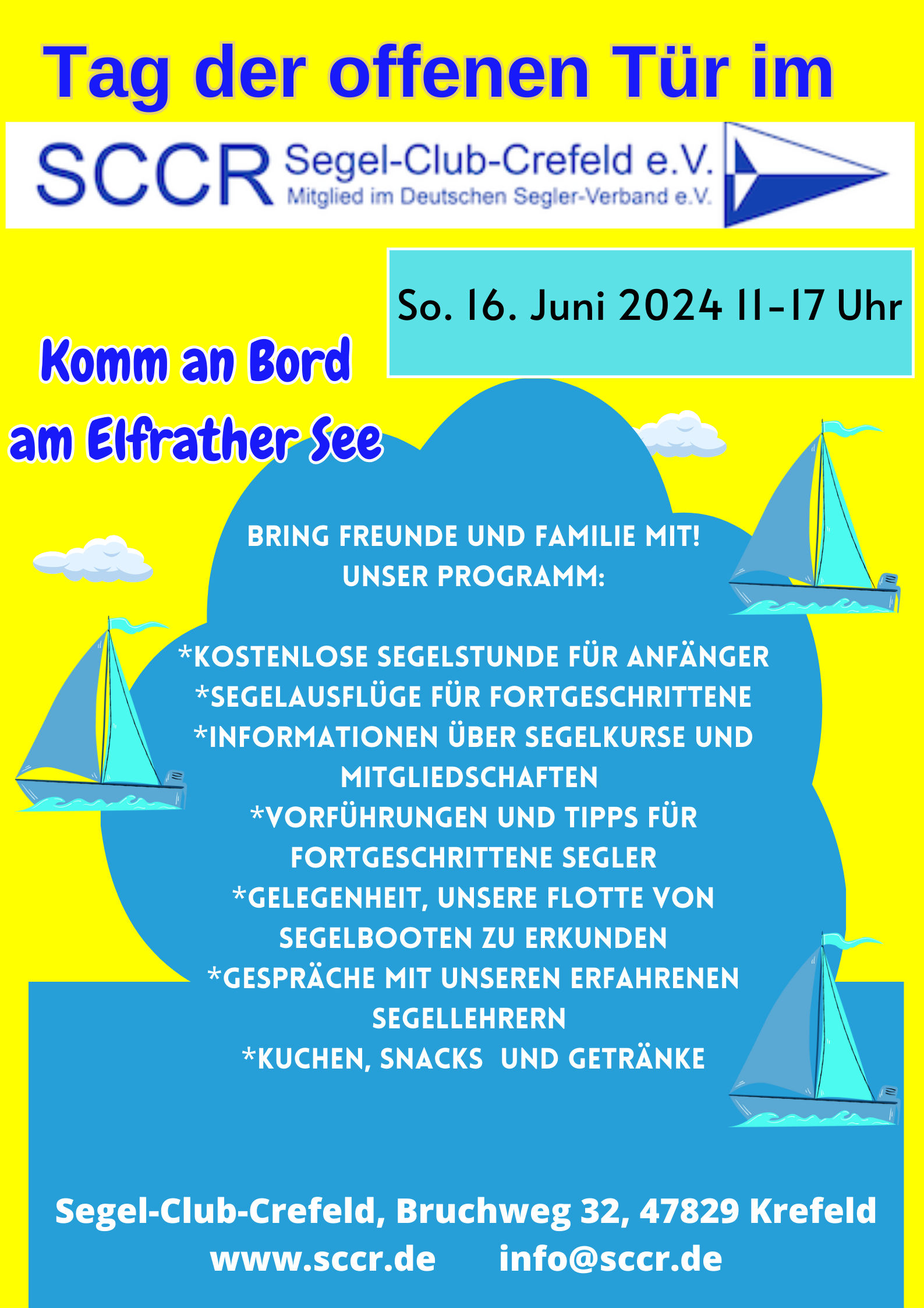 Tag der offenen Tür im SCCR