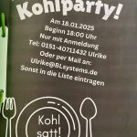 AUSGEBUCHT: winterliche Kohlparty