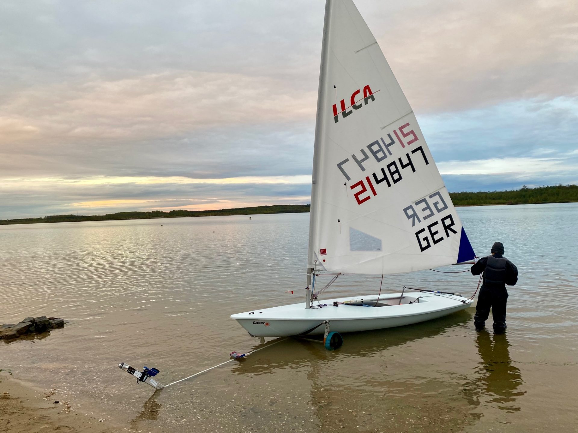 Einlagern der Boote