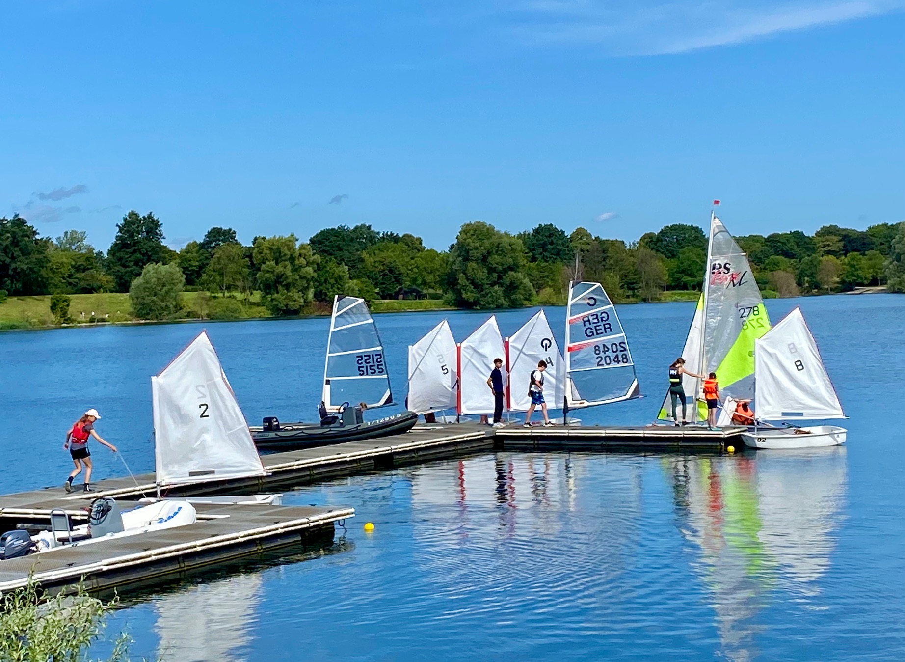 Segelfreizeit am See (ausgebucht)